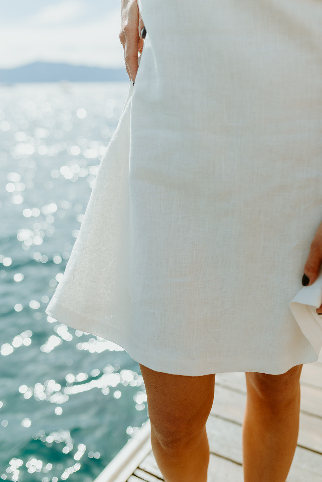 Margot Linen Mini Dress
