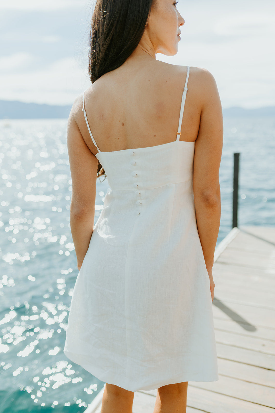 Margot Linen Mini Dress