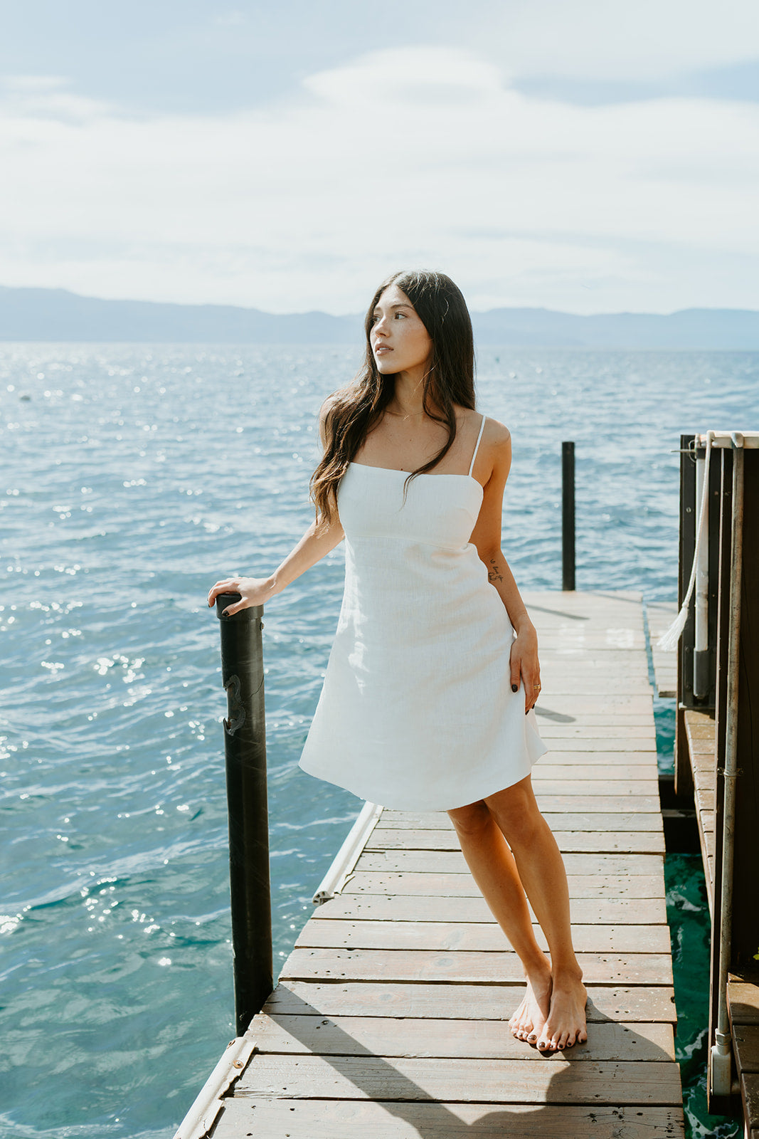 Margot Linen Mini Dress